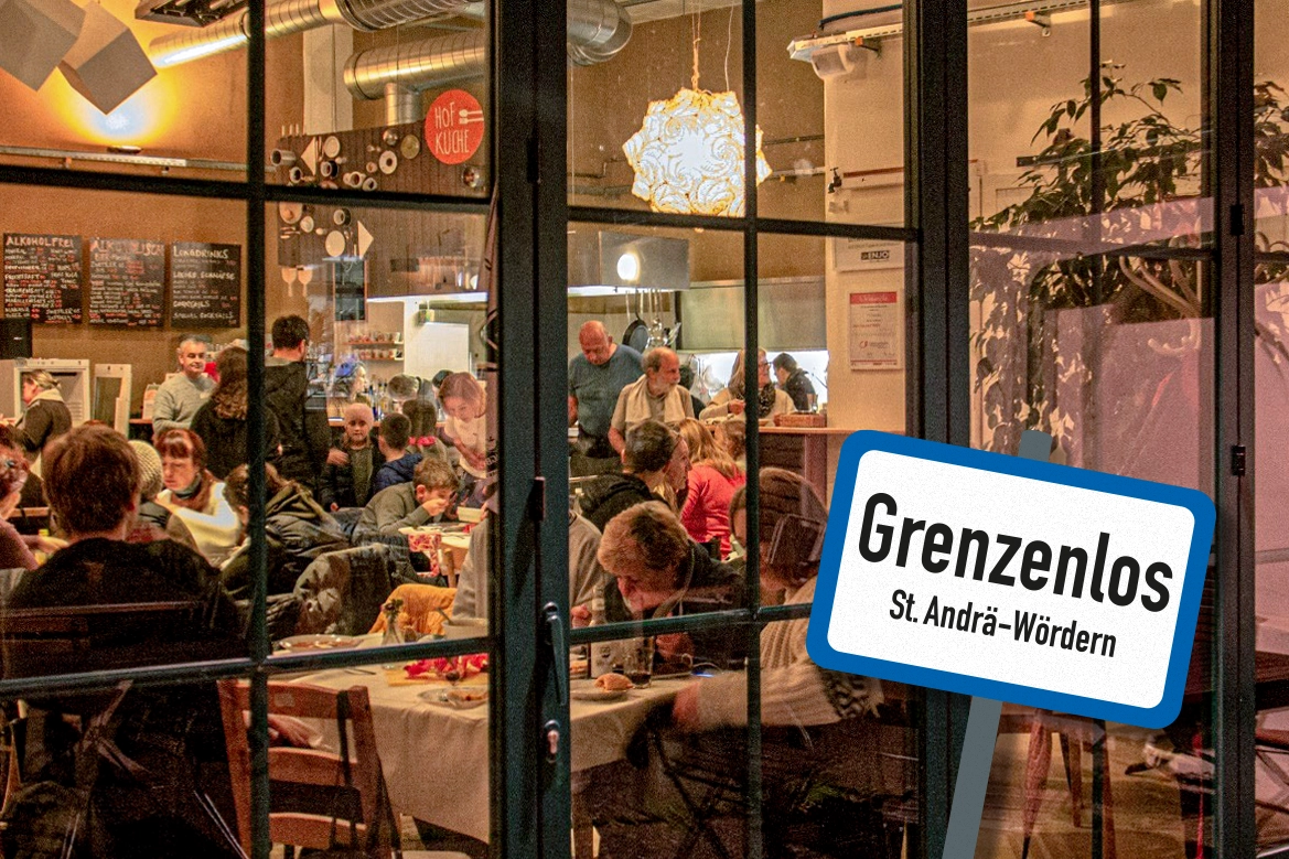 Grenzenloskochen Abendessen